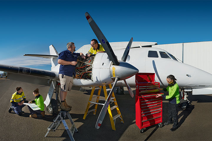 Certificate IV in Aeroskills (Mechanical) (Aircraft Maintenance Stream)