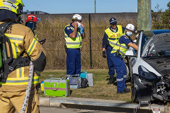 Emergency response for an EV