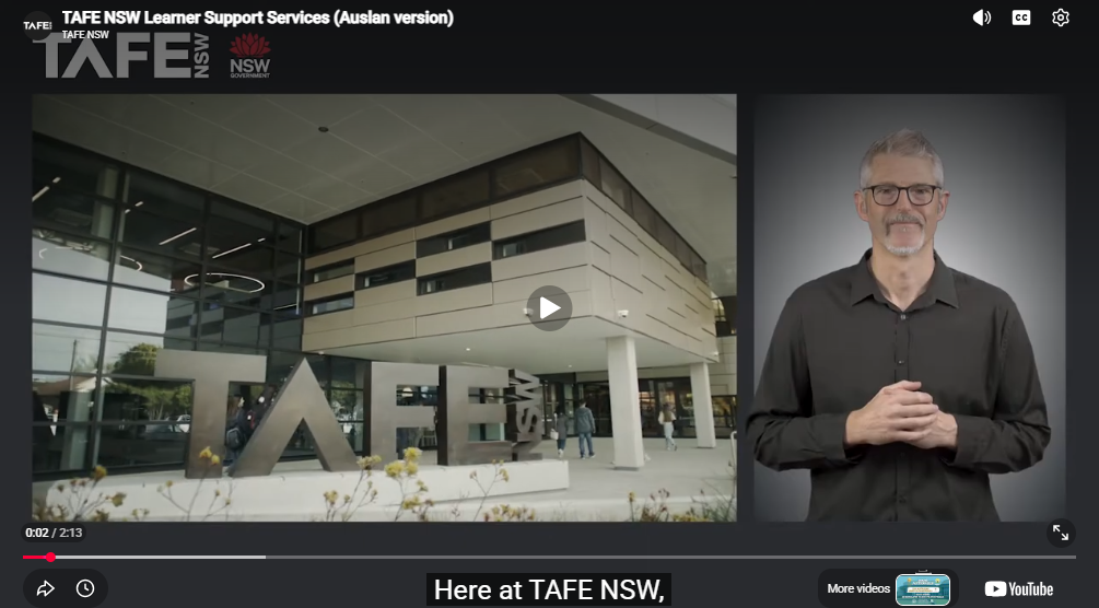 Study support video screenshot